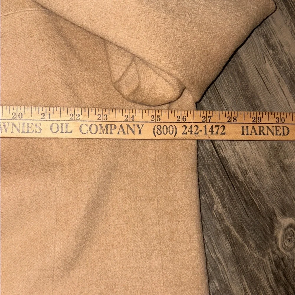 Classic Fit  100 Camel Hair Twill Sport Coat Mens 54 L